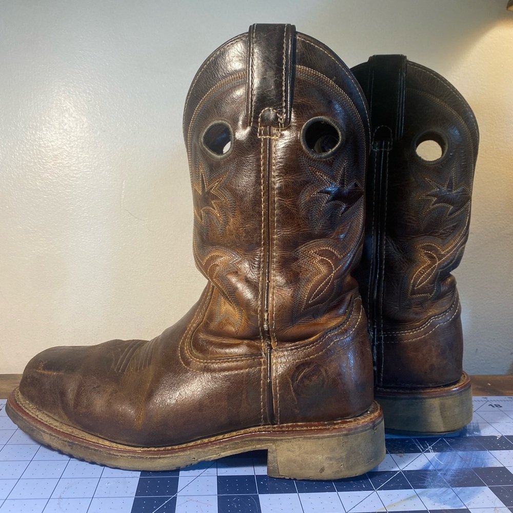 Women’s Double H composite toe boots